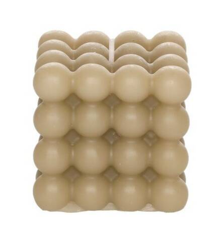 Pöytäkynttilä 8cm POLAR Kuplakuutio - Kynttilät, lyhdyt ja tarvikkeet - 172060 - 2