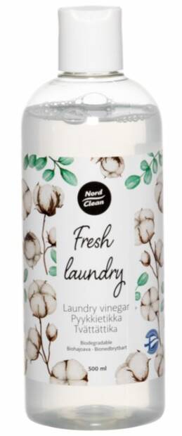 Pyykkietikka 500ml NORD CLEAN - Tekstiilien puhdistus ja huolto - 169350 - 1