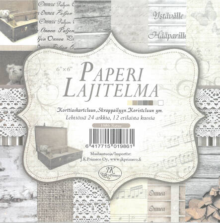 Skräppäyslehtiö Natur 6x6 - Askartelutarvikkeet - 136190 - 1