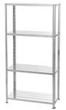Varastohylly 4 tasoa 137x71x31cm - Pientarvikkeet - 149000 - 1