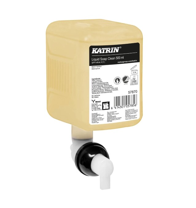 Käsisaippua 500ml KATRIN Clean - Saippuat ja annostelijat - 177800 - 1