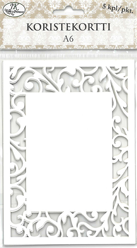 Koristekortti A6 Amanda - Askartelutarvikkeet - 159390 - 1