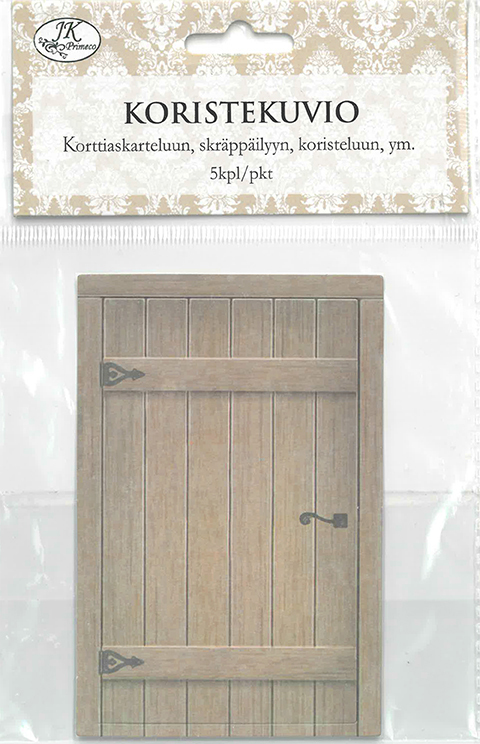 Koristekuvio puuovi 5kpl/pkt - Askartelutarvikkeet - 159330 - 1