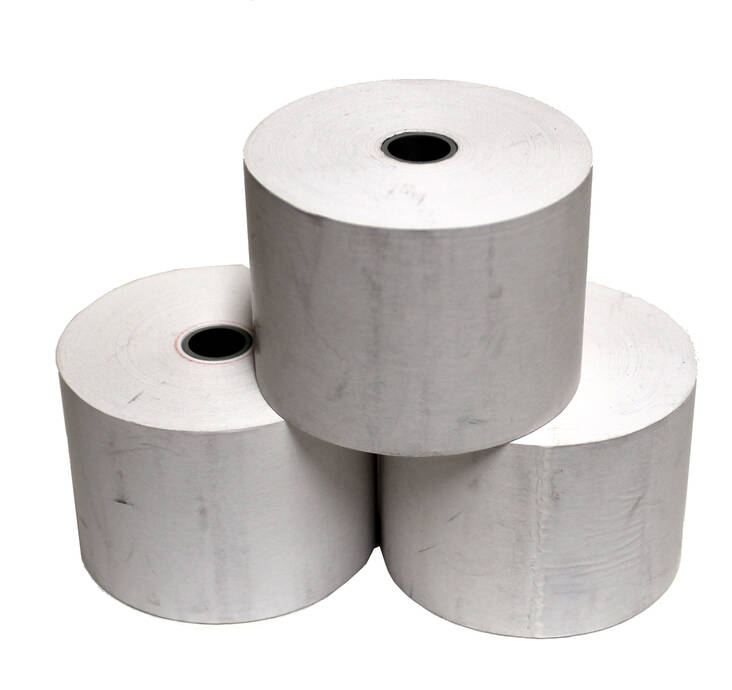 Lämpöpaperirulla 44x56/60x12mm (45m) - Lämpöpaperirullat - 127210 - 1