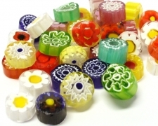 Milleriori 7/8 mm läpikuultavat 20g - Mosaiikkipalat - 147180 - 1