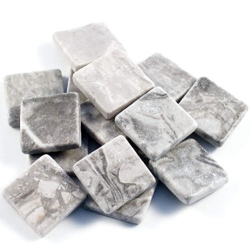 Mosaiikki marmori Azul Gris 10mm 100g - Mosaiikkipalat - 147160 - 1