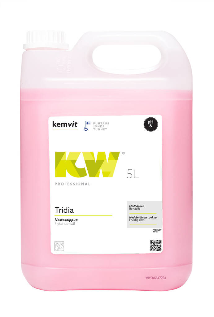 Nestesaippua 5L KW Classic Tridia - Saippuat ja annostelijat - 151280 - 1
