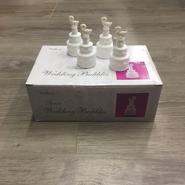 Saippuakupla kakku 24kpl/pkt - Häätarvikkeet - 146560 - 1