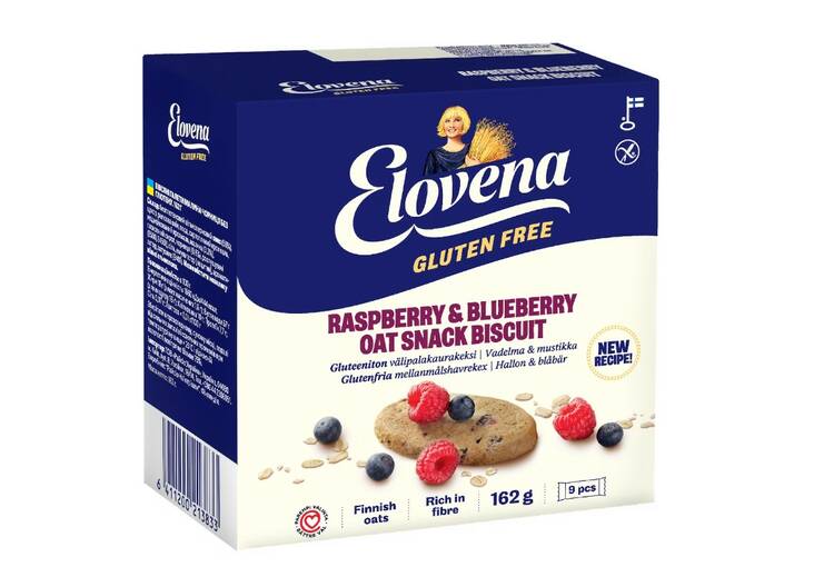 Välipalakeksi 9x18g/pkt ELOVENA - Keksit ja korput - 175990 - 1