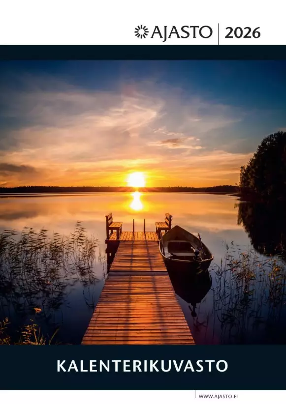 Ajasto Kalenterikuvasto 2026 - Muut paperijalosteet - 185410 - 1