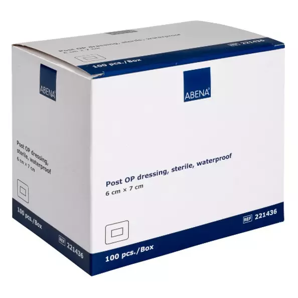 Haavasidos steriili 6x7cm ABENA NW - Haavatyynyt ja verkot - 183410 - 1