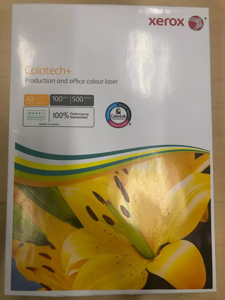 Kopiopaperi A3/100g XEROX Colotech+ - Kopiopaperit - 158950 - 1