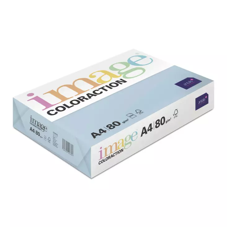 Kopiopaperi A4/80g IMAGE 75 Iceberg - Värilliset kopiopaperit - 183690 - 1