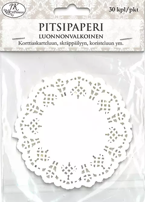 Pitsipaperi Ympyrä 30kpl/pss - Askartelutarvikkeet/kartongit - 146020 - 1