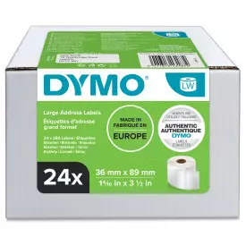 Tarranauha DYMO 36x89mm 13187 - Tarra- ja kohokirjoitinteipit Dymo - 129870 - 1