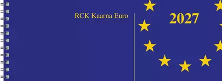 Kaarna Euro sininen - Pöytäkalenterit - 189411 - 1