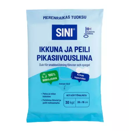 Pikasiivousliina 28x18cm SINI - Kertakäyttöpyyhkeet - 175701 - 1