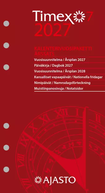 Timex 7 -vuosipaketti - Järjestelmäkalenterit - 189471 - 1