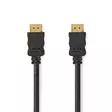 HDMI-kaapeli 1m NEDIS High Speed - Kaapelit ja kaapelikourut, jatkojohdot - 181081 - 1