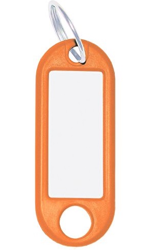 Avaimenperä WEDO muovia nimikotelo - Avainkaapit, avaimenperät - 128451 - 1