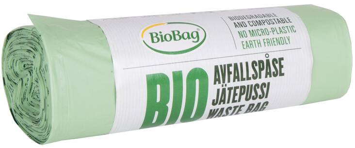 Biojätepussi 35L 540x530mm BIOBAG - Biojätepussit - 157681 - 1