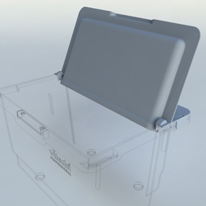 Kansi moppilaatikolle VILEDA - Siivousvaunut ja tarvikkeet - 163291 - 1