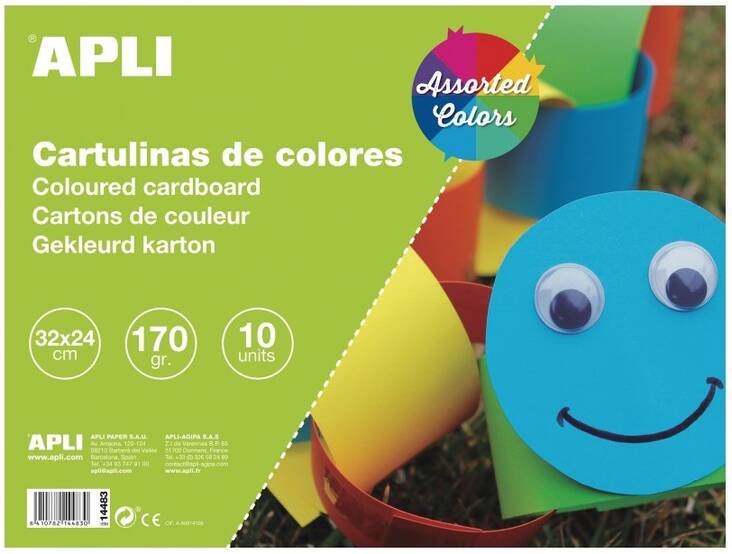 Kartonkilajitelma 32x24cm - Askartelutarvikkeet - 156831 - 1