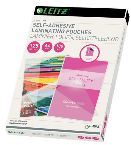 Laminointitasku A4 125mic LEITZ - Laminointitaskut - 150601 - 1