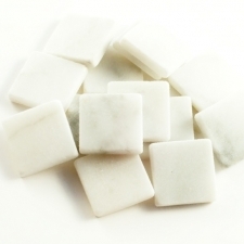 Mosaiikki marmori Bianco Carra 10mm 100g - Mosaiikkipalat - 147161 - 1