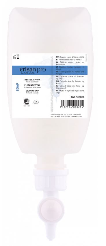 Nestesaippua 400ml ERISAN Pro Dose Soap - Saippuat ja annostelijat - 168851 - 1