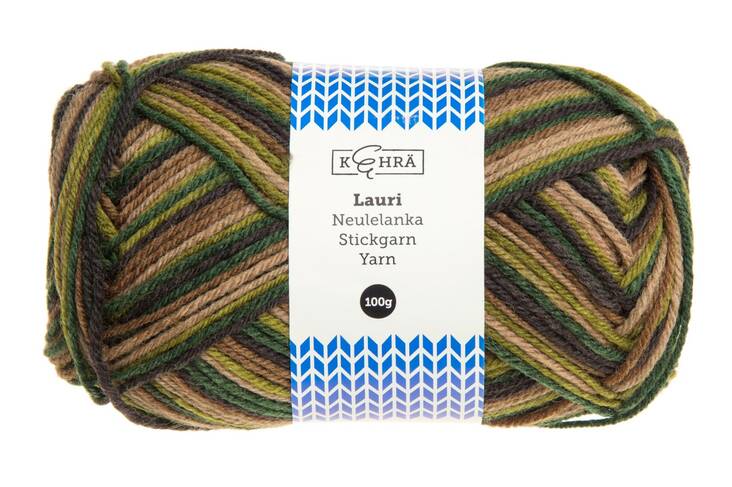 Neulelanka LAURI 100g multicolor - Käsityötarvikkeet - 150291 - 1