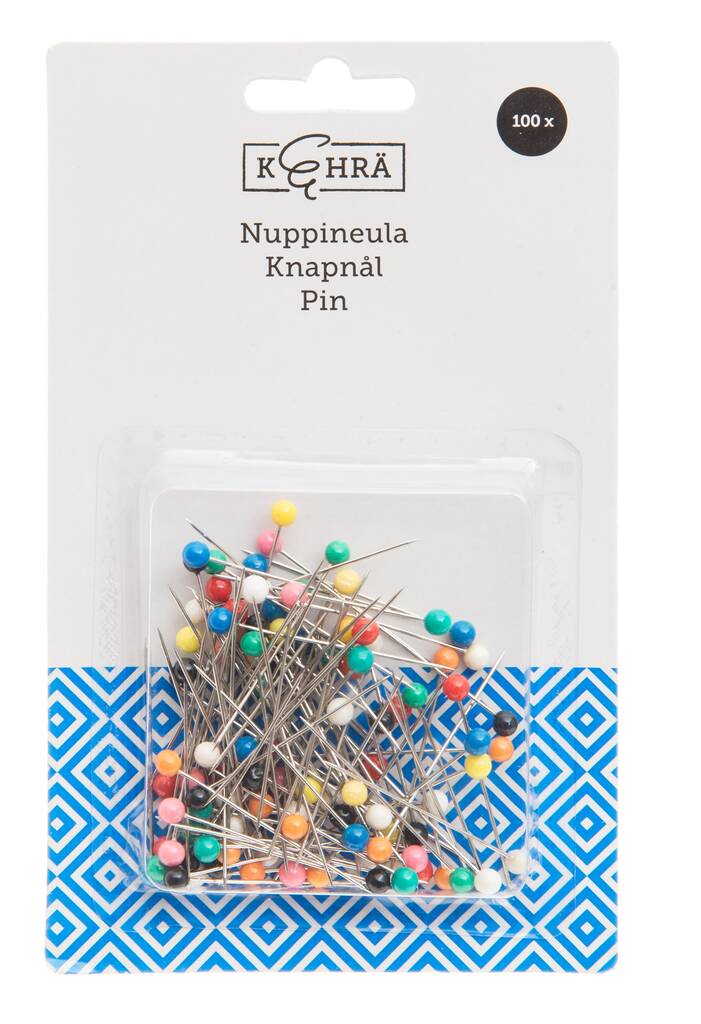 Nuppineula 100kpl/setti - Käsityötarvikkeet - 103501 - 1