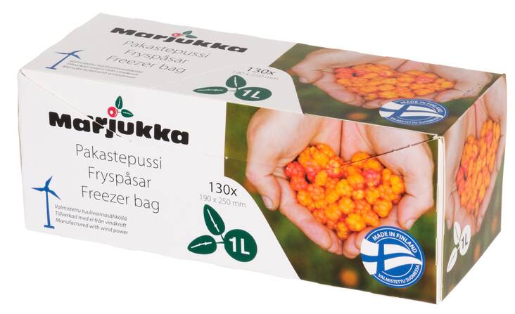 Pakastepussi 1L MARJUKKA - Elintarvikepaperit ja -pussit - 158081 - 1