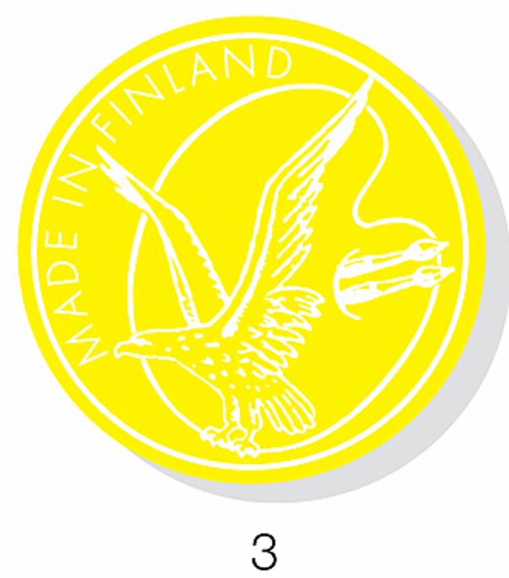 Peitevärinappi nro 03 WENNSTRÖM - Vesi- ja peitevärit sekä siveltimet - 102681 - 1