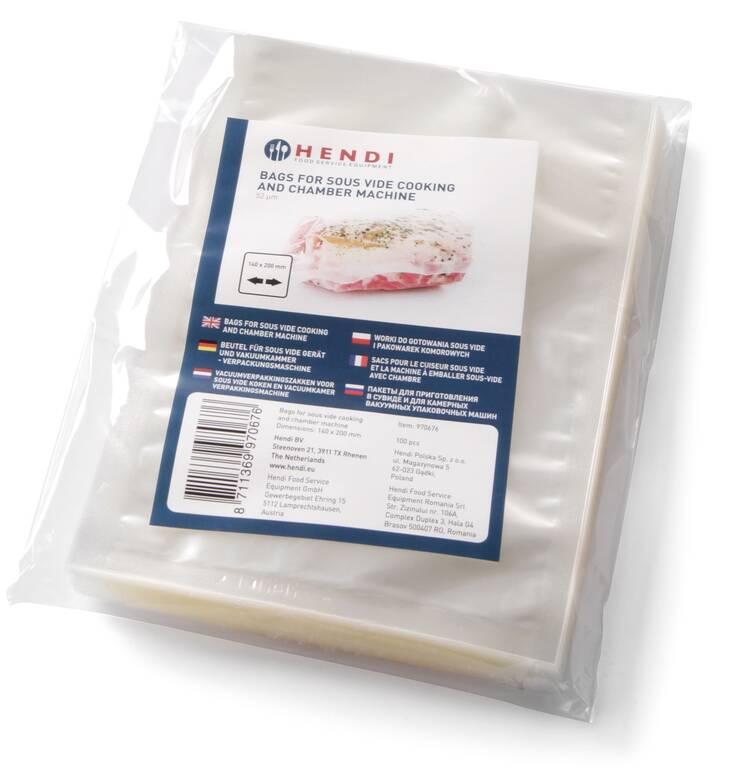 Vakuumipussi 100kpl Sous Vide - Ammattikeittiötarvikkeet - 171531 - 1