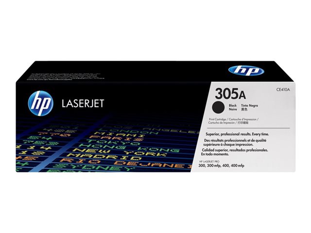 Värikasetti HP 305A CE410A laser - HP laservärikasetit ja rummut - 146871 - 1