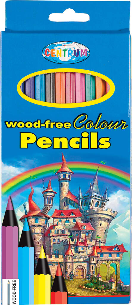 Värikynä 12/srj CENTRUM Castle - Puuvärit - 160661 - 1