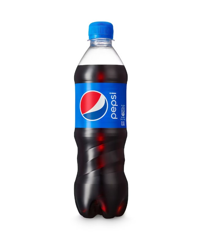 Virvoitusjuoma PEPSI 0,5L sisältö - Mehut ja virvoitusjuomat - 176311 - 1