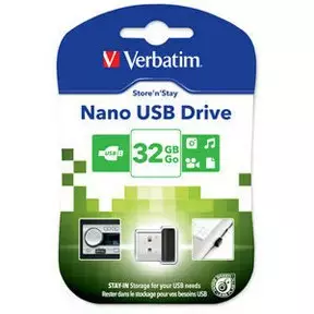 Muistitikku 32GB Verbatim Nano Usb 3.0 - USB muistitikut ja kortit - 188391 - 1