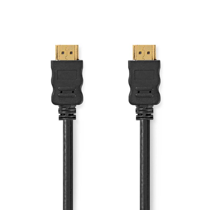 HDMI-kaapeli 1m NEDIS High Speed - Kaapelit ja kaapelikourut, jatkojohdot - 181081 - 1