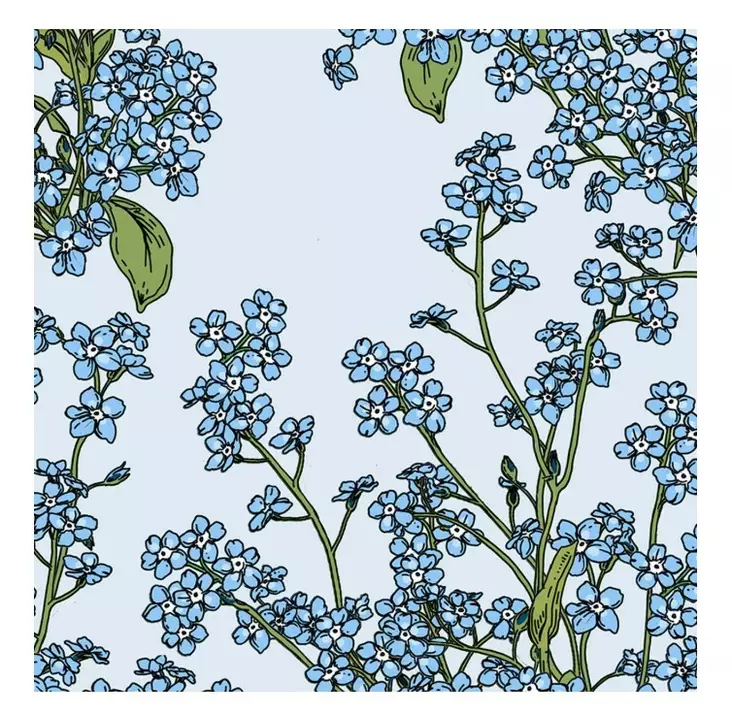 Lautasliina 24x24cm 1/4 HAVI Lemmikki - Servietit ja lautasliinat - 187691 - 1