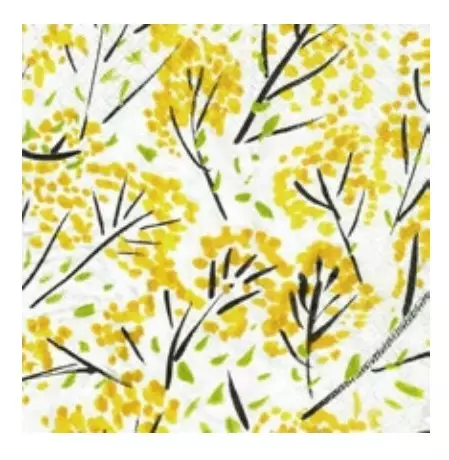 Lautasliina 24x24cm 1/4 HAVI Onnenpensas - Servietit ja lautasliinat - 187311 - 1