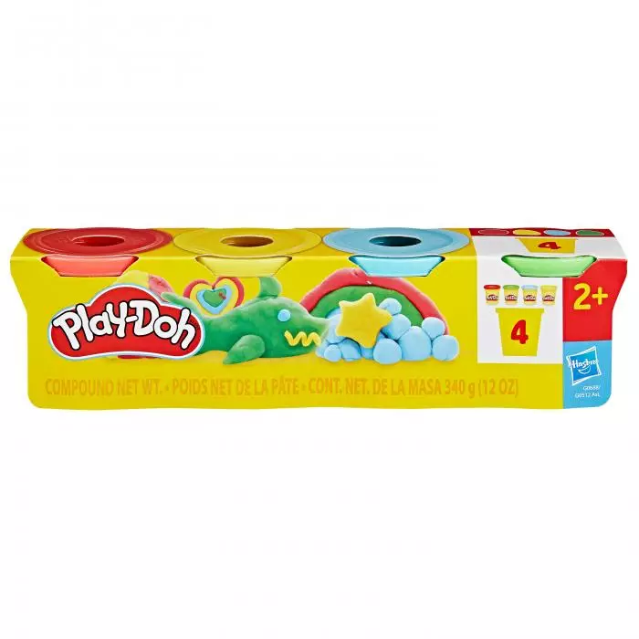 Muovailuvahasetti 4x85g PLAY-DOH - Muovailuvahat - 188361 - 1