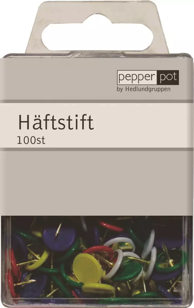 Nasta 100kpl/ras ACTUAL/BNT - Karttaneulat ja nastat - 125851 - 1