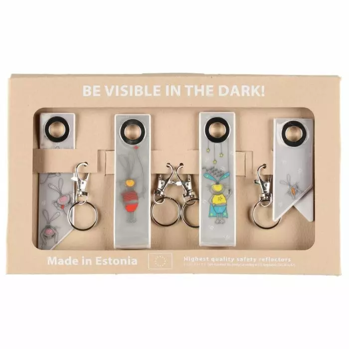 Pehmoheijastin jänis lahjapakkaus - Retkeily-ja harrastustarvikkeet - 185951 - 1