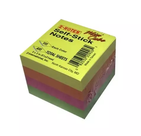 Viestilappukuutio 51x51mm NOTES Mini - Viestilappukuutiot - 164041 - 1