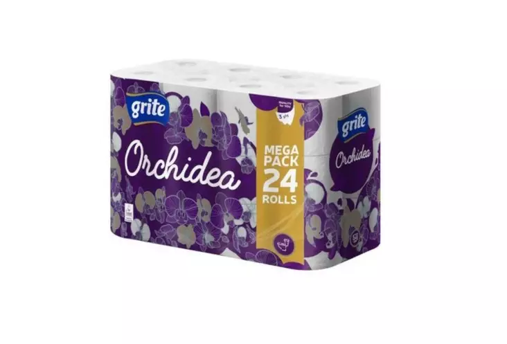 WC-paperi GRITE Orchidea - Pikkurullat ja annostelijat - 185331 - 1