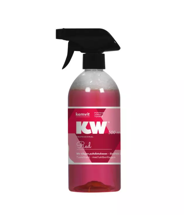 WC-Puhdistusaine 500ml KW Red - Saniteettitilojen puhdistusaineet - 147831 - 1