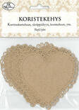 Koristekehys sydän 5kpl/pss - Askartelutarvikkeet - 153482 - 1