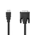 HDMI kaapeli 3m uros-DVI-D uros NEDIS - Kaapelit ja kaapelikourut, jatkojohdot - 154642 - 1